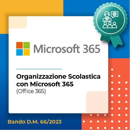 Visual del corso C2 Group sull'organizzazione scolastica con Office 365