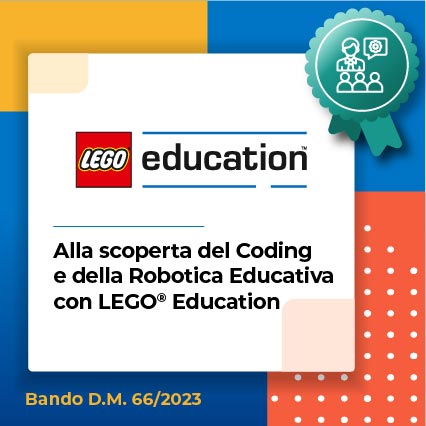 Grafica dedicata al corso C2 Group su coding e robotica con LEGO&reg; Education