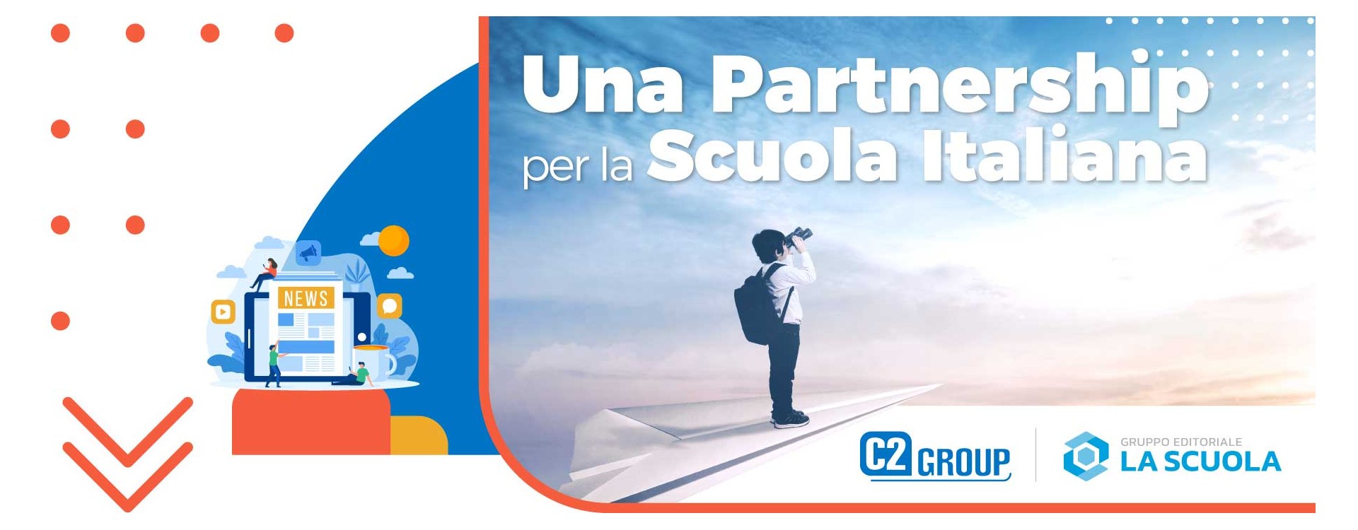 C2 Group e Gruppo La Scuola: insieme per un’educazione digitale all’avanguardia e attenta al...