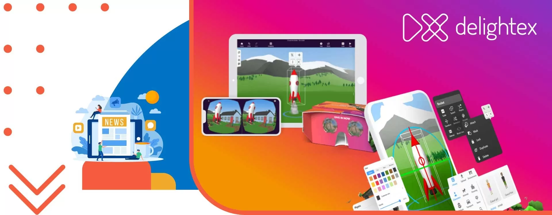 CoSpaces Edu diventa Delightex: un nuovo nome, la stessa eccellenza per la didattica immersiva