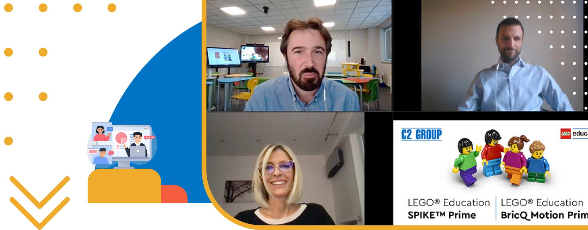 Alla scoperta del mondo LEGO® Education per la scuola secondaria con C2 Group