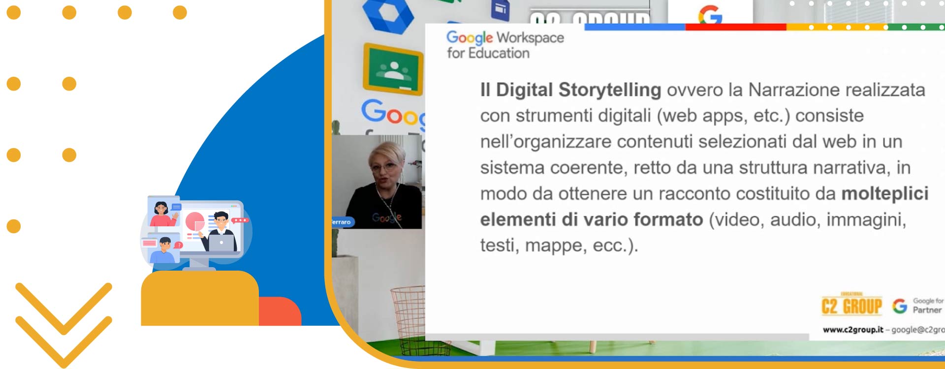Webinar: Digital Storytelling con Google Workspace for Education