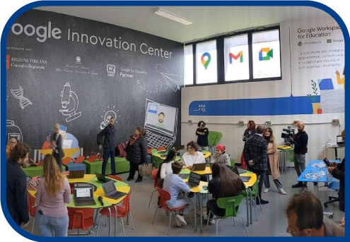 Innovation Center in ambiente Google in Italia al Liceo artistico, coreutico e scientifico...